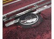 맨홀 뚜껑이 둥근 이유